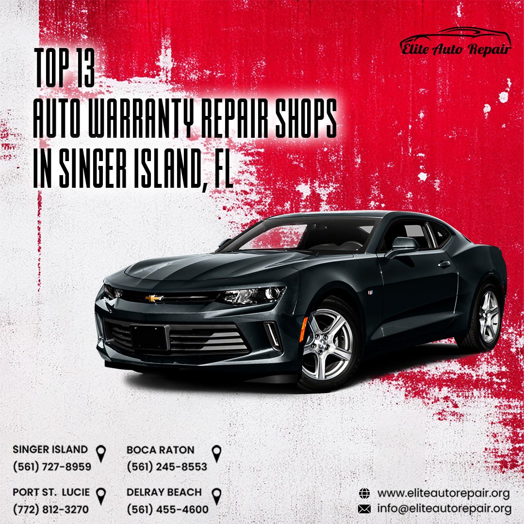 Top 13 Auto Warranty Repair Shops in Singer Island, FL