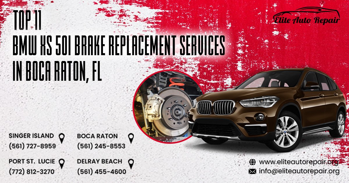 Top 11 BMW XS 50i Brake Replacement Services in Boca Raton, FL