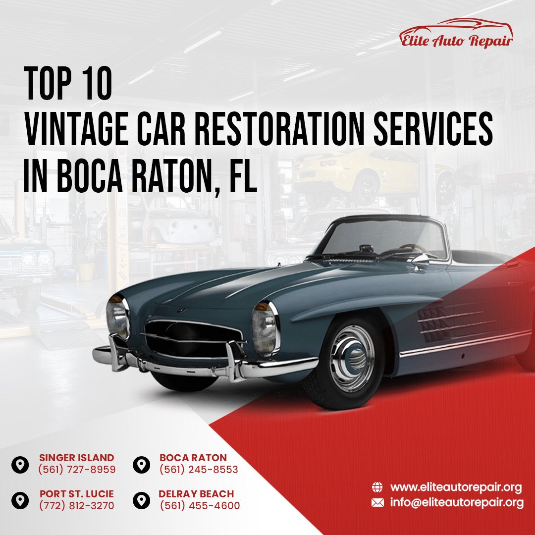 Top 10 Vintage Car Restoration Services in Boca Raton , FL