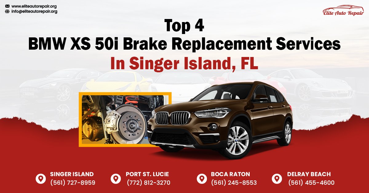 Top 4 BMW X5 xdrive 50i Brake Replacement Services in Singer Island, FL