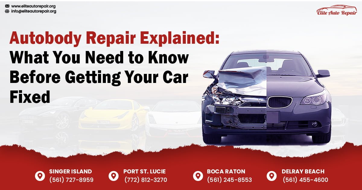 Autobody Repair Explained what you need to know before getting your car fixed